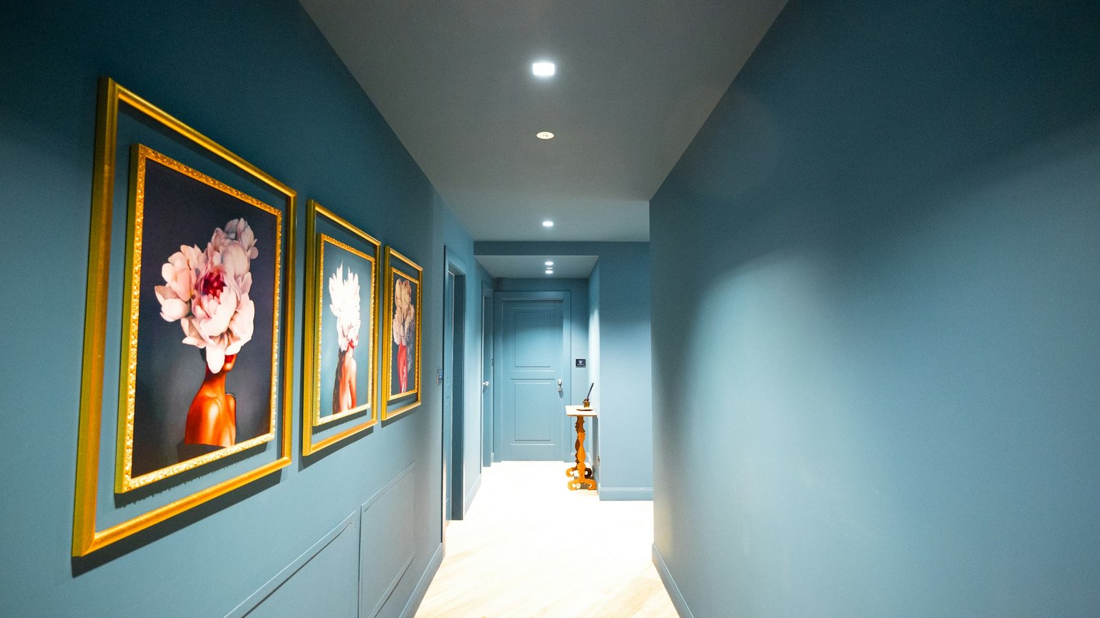 Wand wird erneut gestrichen